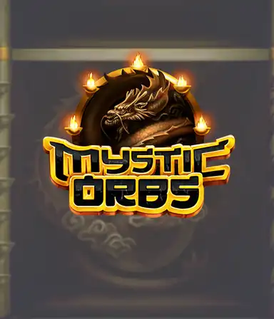 ELK Studios' Mystic Orbs slot displayed with its magical orbs and ancient temple background. This visual emphasizes the game's unique Cluster Pays mechanism and the detailed, vibrant design, appealing to those seeking mystical adventures. Each orb and symbol is meticulously crafted, enhancing the overall mystical experience.